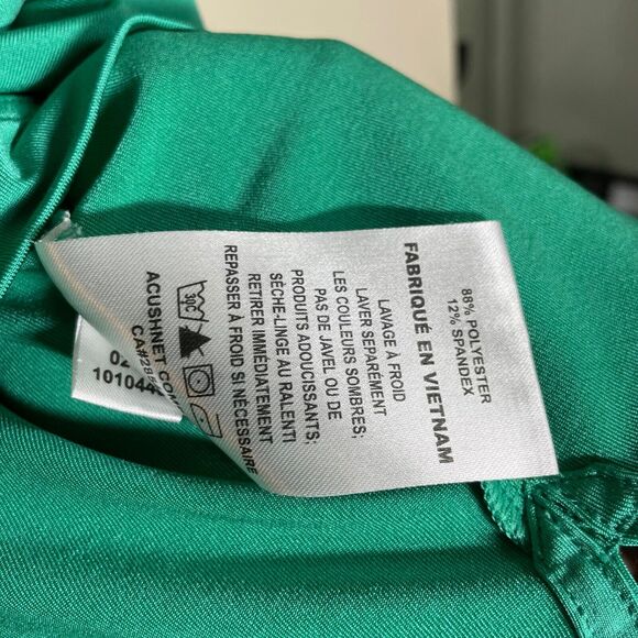 FootJoy Polo Shirt Mens XL Green Performance Fit Green Turquoise Golf Polo EUC‎ - Picture 6 of 7